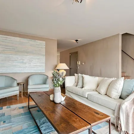 Charming Sunny Duplex With 2 Large Terraces And Private Parking In